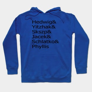 Hedwig: Inch by Angry Inch - &&&&& (Black Text) Hoodie